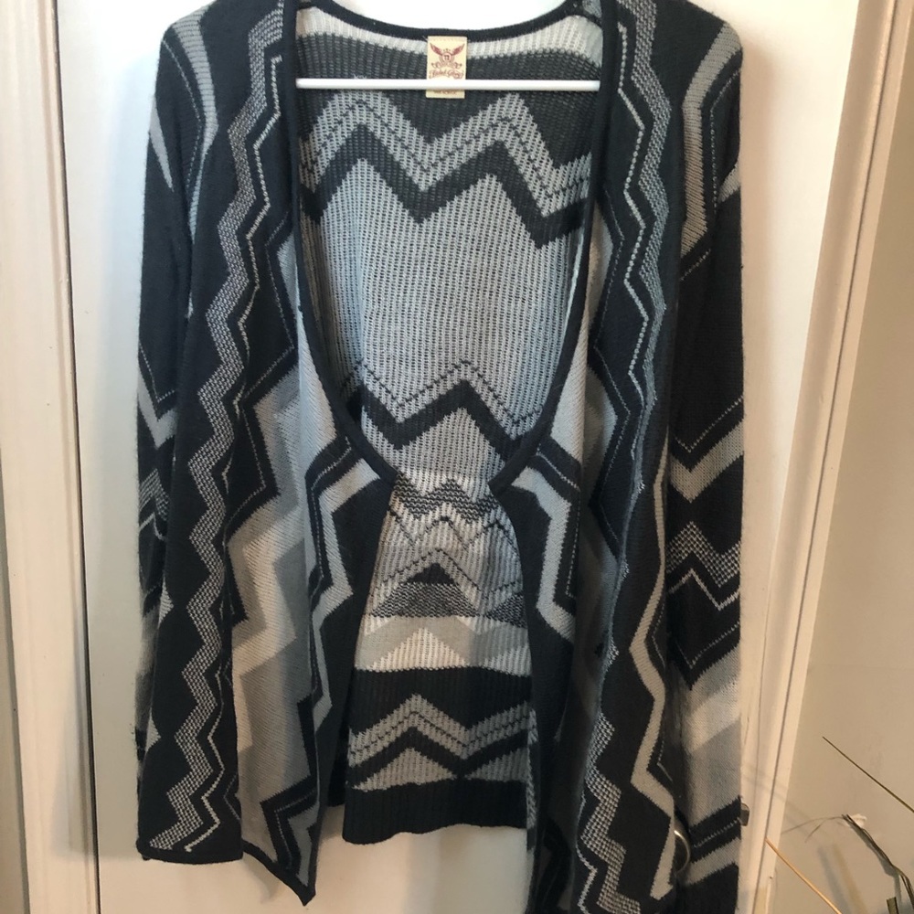 Faded glory Aztec cardigan